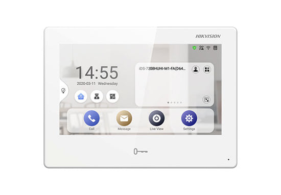 HIKVISION DS-KH9310-WTE1(O-STD) 7" Room Stn Tablet