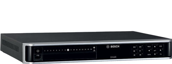 博世 DDN-2516-212N08 录音机 16 路 1x2TB 8PoE 