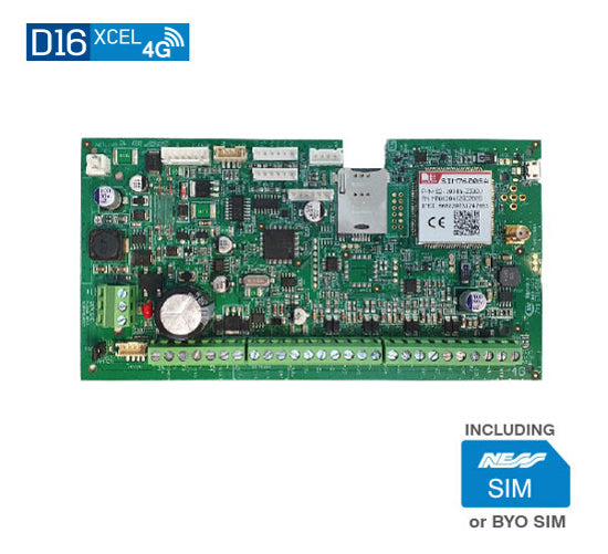D16XCEL4G Spare PCB with Ness SIM, not locked