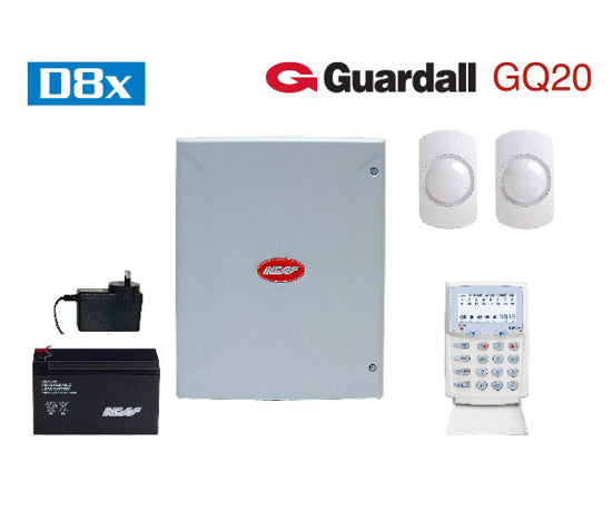 D8XD KPX+ KP & GUARDALL GQ20 QUAD PIR KIT