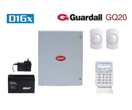 D16XD KPX+ KP & GUARDALL GQ20 QUAD PIR KIT