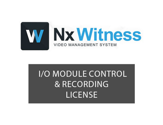 NX WITNESS I/O MODULE LICENSE