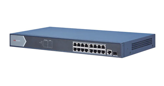Hikvision DS-3E0518P-E 16 Port PoE Gigabit Switch 230W