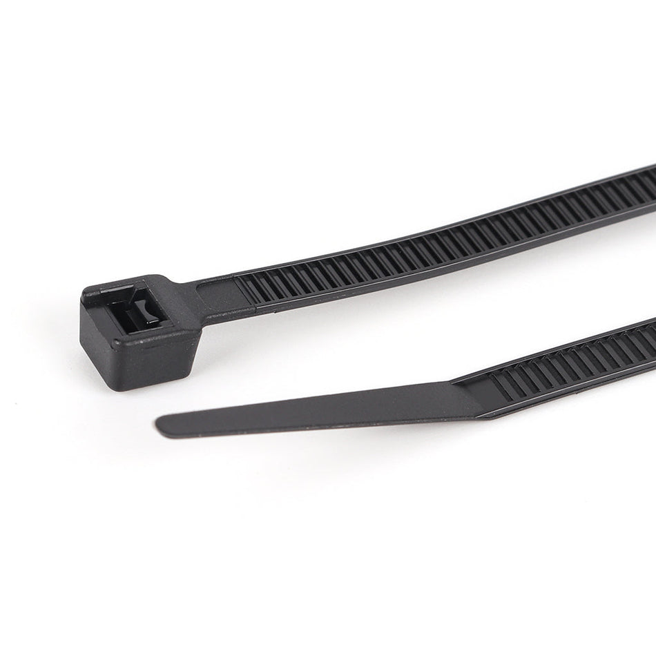 Heavy Duty Cable Ties 360 x 7.6 mm - 100 Pack, Black Only