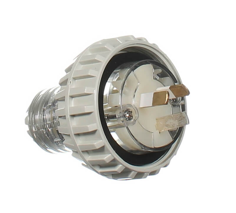 3 针扁平直插头 IP66