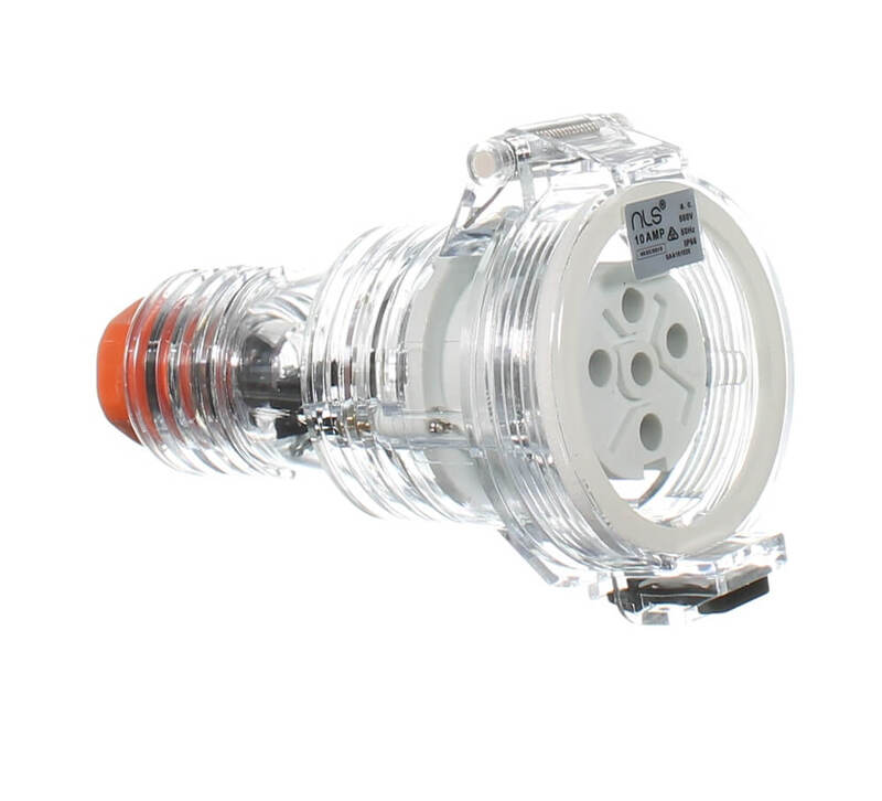 5 Pins Straight Female Plug