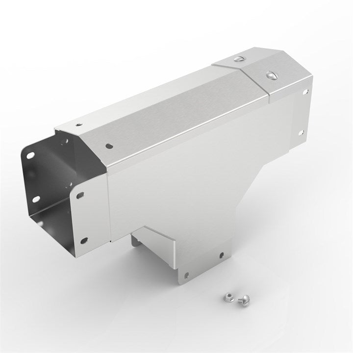 AL-S14 150-150 | 15° Apex Lid Trunking 90° Outside Lid Tee