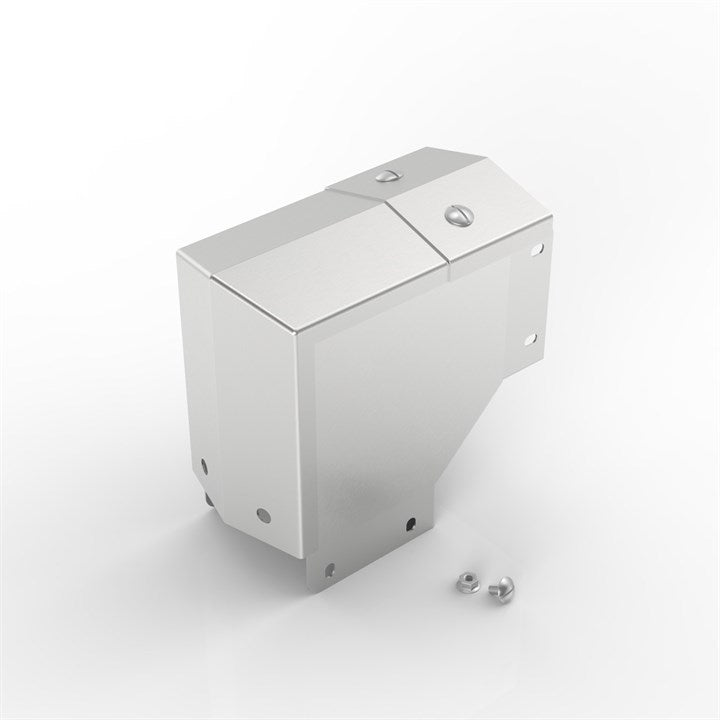 AL-S15 150-150 | 15° Apex Lid Trunking 90° Outside Lid Bend