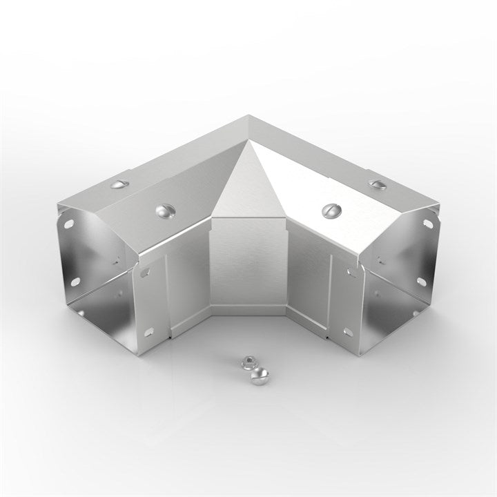 AL-S21 150-100 | 15° Apex Lid Trunking 90° Front Lid Bend
