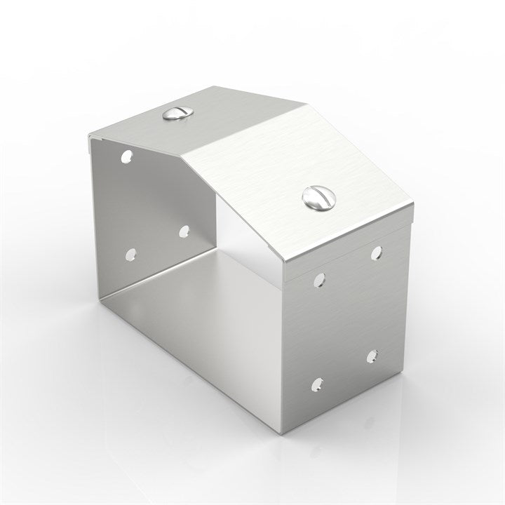 AL-SBC 150-100 | 15° Apex Lid Trunking Bend to Bend Connector