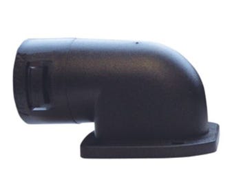 FIXED-90D-FLANGE-IP66/NC42-COND-BLK