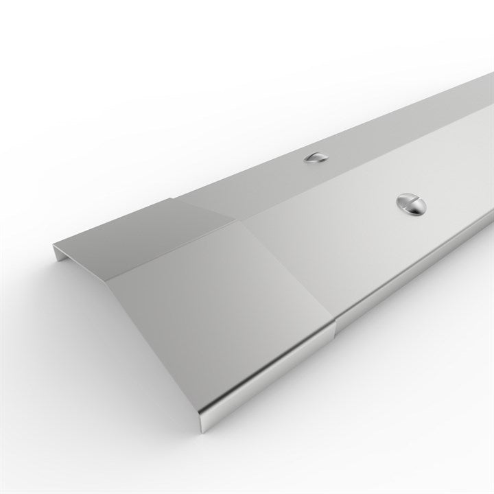 BASKLID 150 AL 304 | Wire Basket Cable Tray 15° Apex Lid, 3.0 m