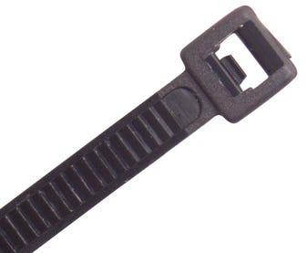 Nylon-Cable-Tie-Releasable-300-X-4.8mm-Black