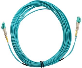 MSS-Fibre-LC---LC-OM3-20-Metre-Aqua-LSZH-Duplex-Patch-Lead