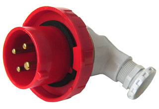 16A 3P+E IEC 90deg Plug IP67 - 415V