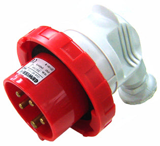 16A 3P+E+N IEC 90deg Plug IP67 - 415V