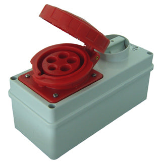 32A 3P+E+N IEC 开关插座 IP55 - 415V