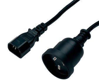 Cable-IEC-C14-to-AUS-3-Pin-Socket-150MM