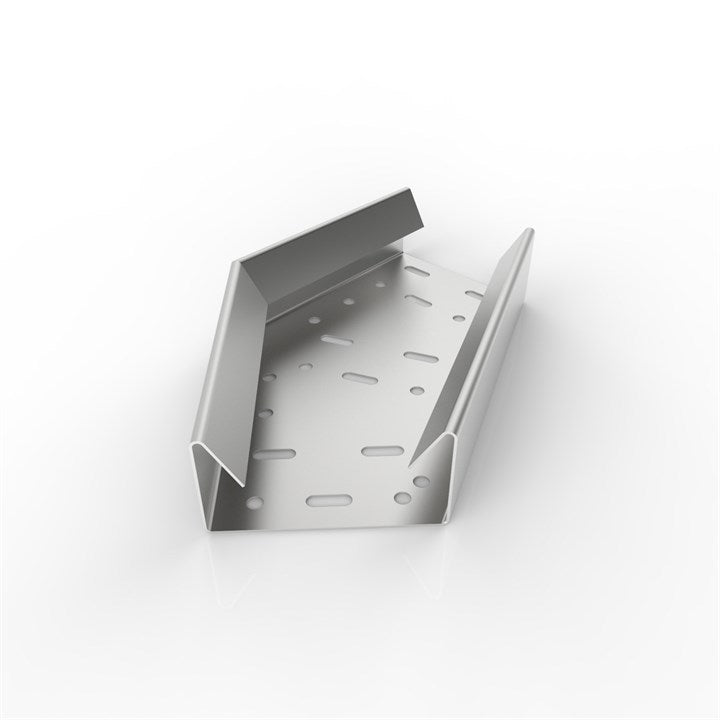 HRF FB45 150 | Heavy Duty Return Flange Tray 45° Flat Bend