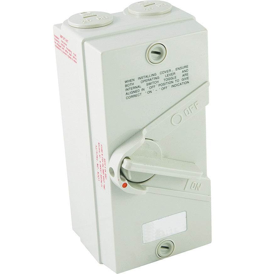 Weatherproof Isolator Switch