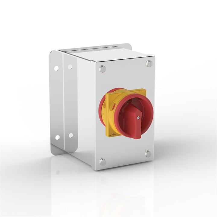 ISO 32-PRF | Rotary Isolator Enclosure with Flat Mounting Bracket & Eaton (Moeller Electric) switch