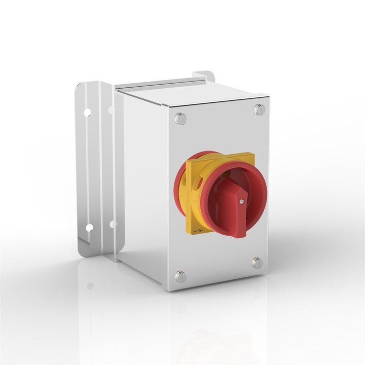 ISO 32-PRZ | Rotary Isolator Enclosure with Stand-Off Mounting Bracket & Eaton (Moeller Electric) switch