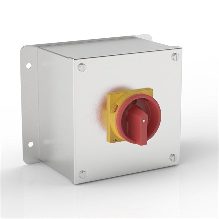 ISO 32-SF |带平面安装支架和 Eaton (Moeller Electric) 开关的旋转隔离器外壳