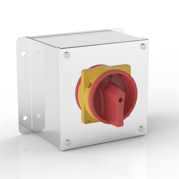 ISO 63-PF |带平面安装支架和 Eaton (Moeller Electric) 开关的旋转隔离器外壳