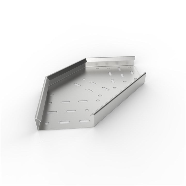 MRF FB90 50 | Medium Duty Return Flange Cable Tray 90° Flat Bend
