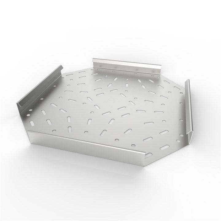 MRF FI90 300 | Medium Duty Return Flange Cable Tray 90° Flat Intersection