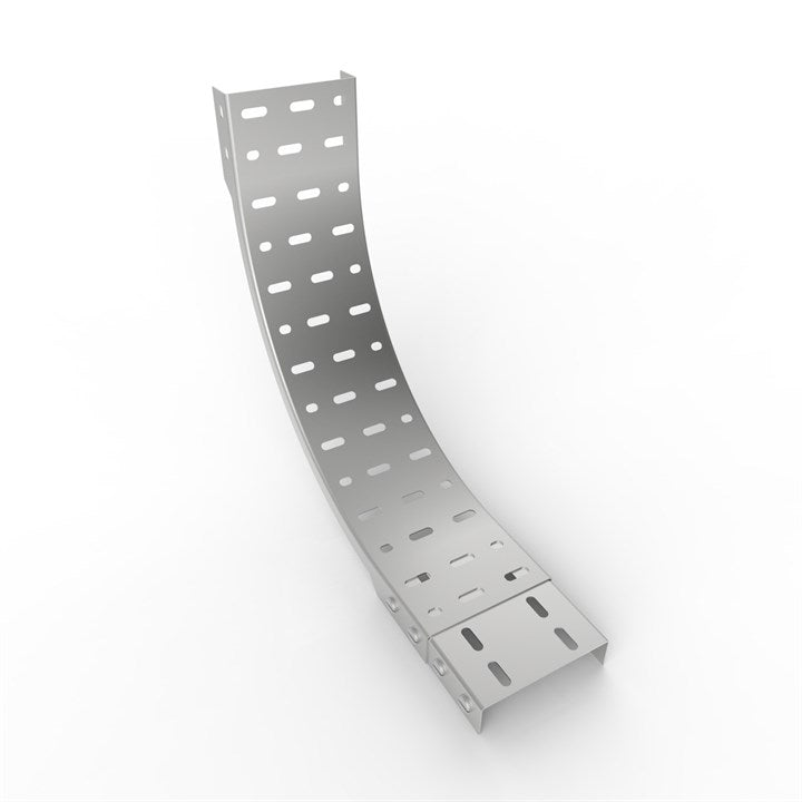 OB90-D 76 | Medium Duty Straight Edge Cable Tray 90° Outside Bend