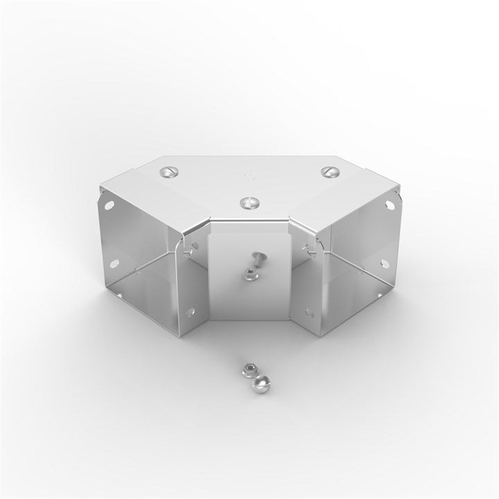 P10 150-150 | Flat Lid Trunking 90° Front Lid Gusset Bend