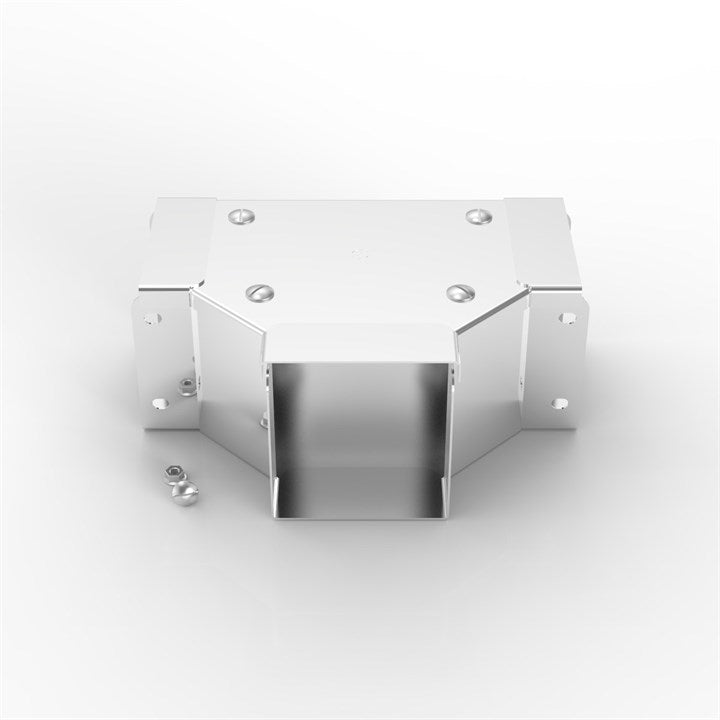 P11 150-150 | Flat Lid Trunking 90° Front Lid Gusset Tee