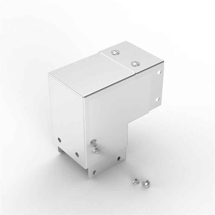 P20 150-100 | Flat Lid Trunking 90° Outside Lid Bend
