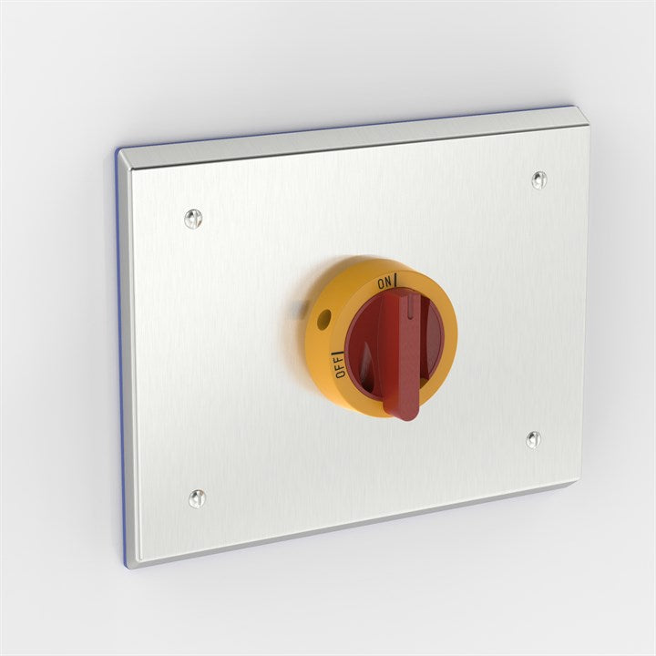 PH-SKT60/6X1-105-S316 | Flush Mounted Pharma Enclosure with Rotary Isolator Switch
