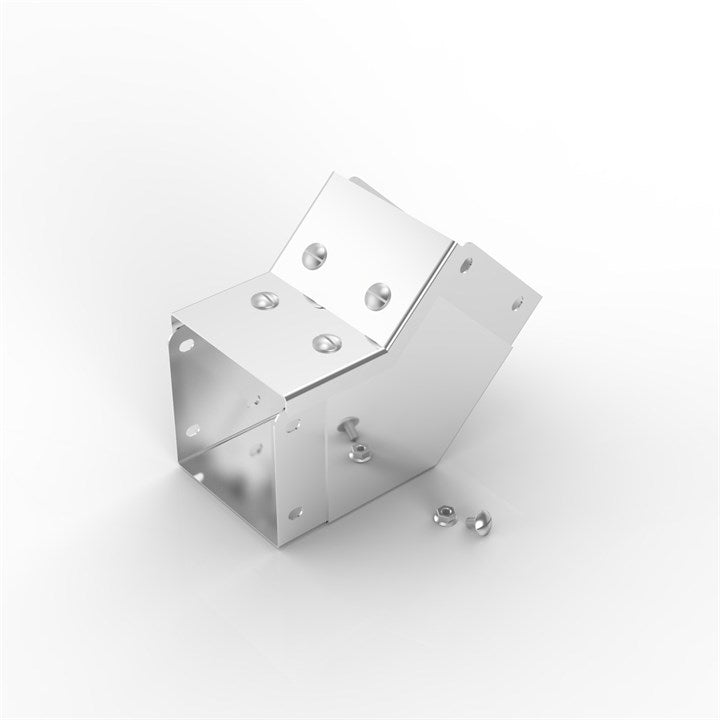 PX 150-100 | Flat Lid Trunking 45° Inside Lid Bend