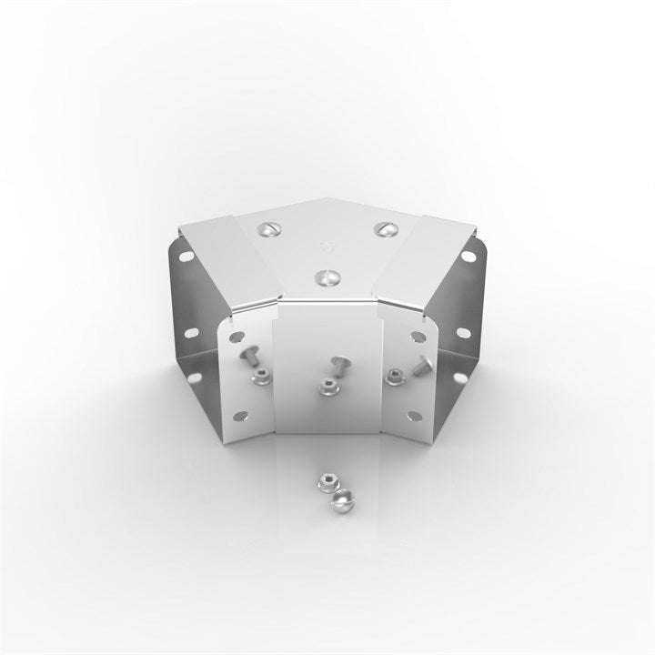 PZ 150-100 | Flat Lid Trunking 45° Front Lid Gusset Bend