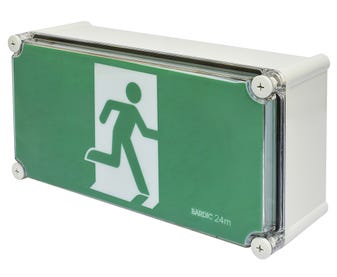 Diffuser---MLEDLPWP-Exit---Wall-Mount-(Running-Man---No-Arrow)