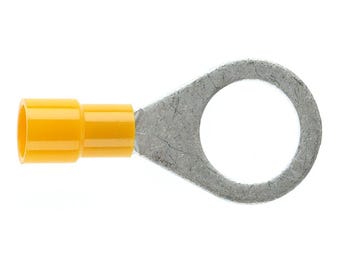 Yellow-Ring-Terminal-12mm-Stud-Dg