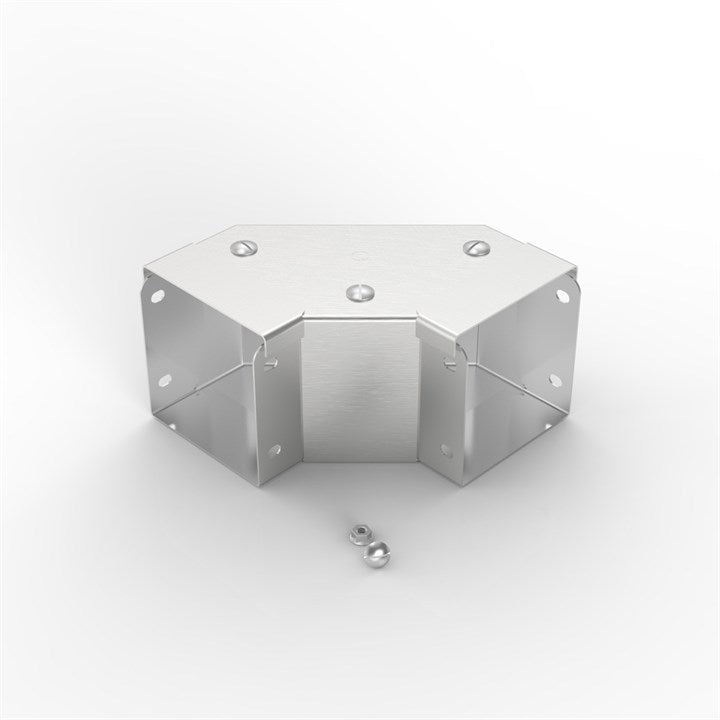 S10 100-50 | Flat Lid Trunking 90° Front Lid Gusset Bend