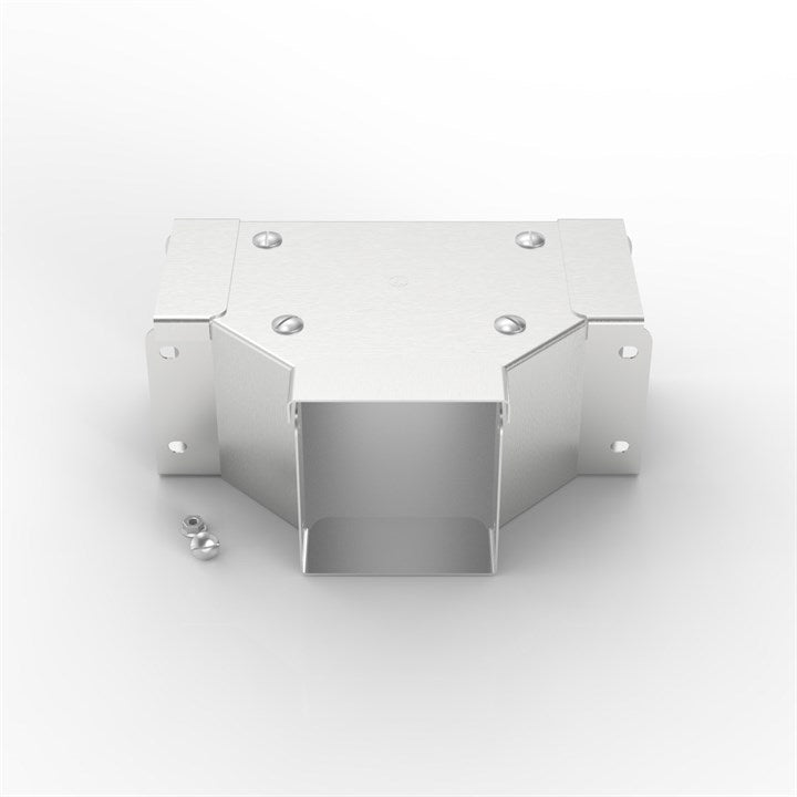 S11 150-150 | Flat Lid Trunking 90° Front Lid Gusset Tee