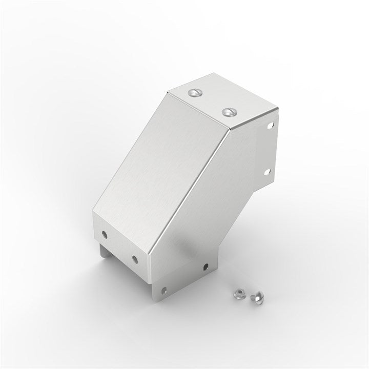 S15 75-75 | Flat Lid Trunking 90° Outside Lid Gusset Bend