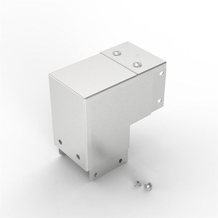 S20 150-100 | Flat Lid Trunking 90° Outside Lid Bend