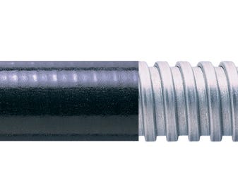 CONDUIT-SPL-GALVANISED-STEEL-PVC-NC20X150M-BLACK