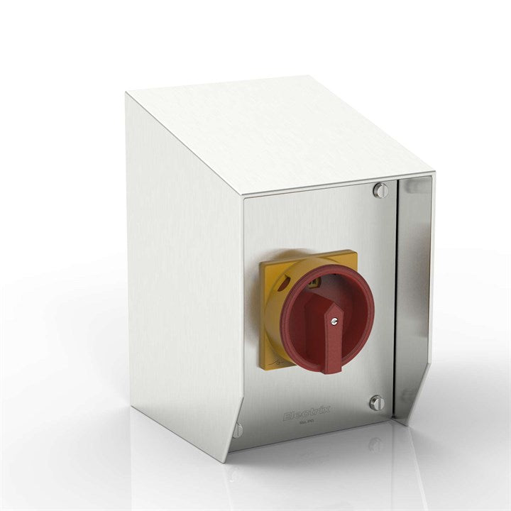 SR-32-S | 15° Sloping Roof Rotary Isolator Enclosure with Eaton (Moeller Electric) switch