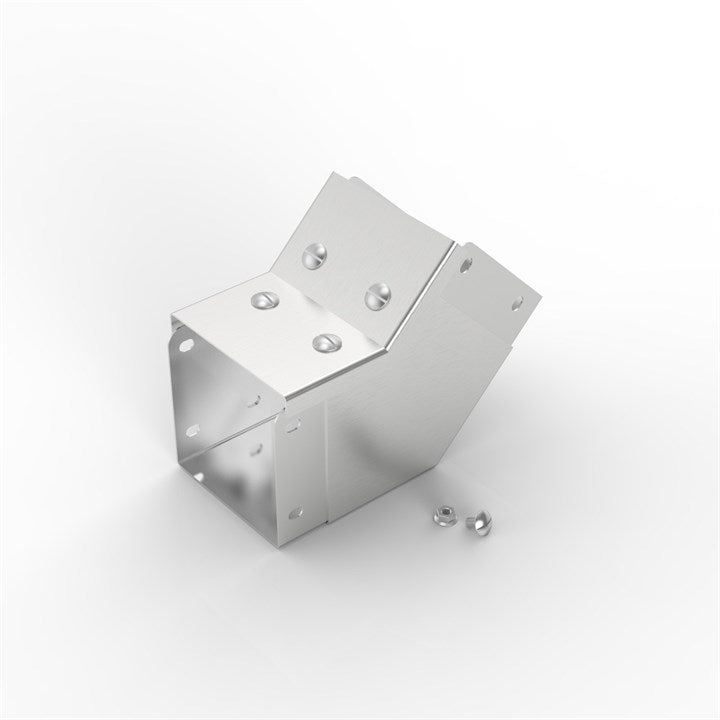 SX 100-50 | Flat Lid Trunking 45° Inside Lid Bend