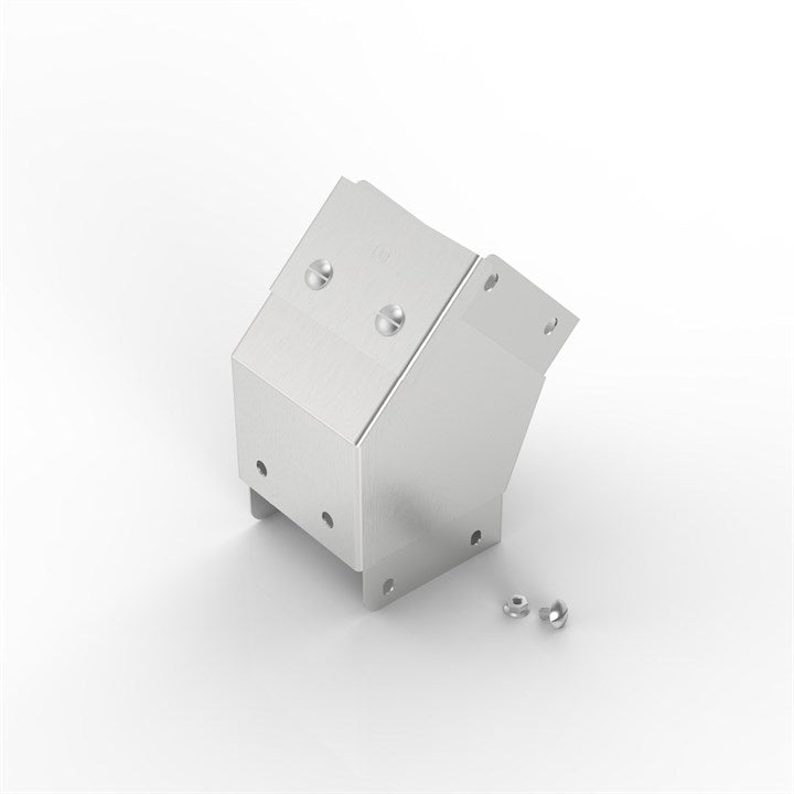 SY 150-150 | Flat Lid Trunking 45° Outside Lid Gusset Bend