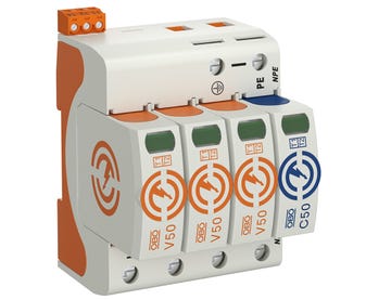 SURGE-DEV-V50-TYPE-1+2-3P+N-50kA-+SENSOR