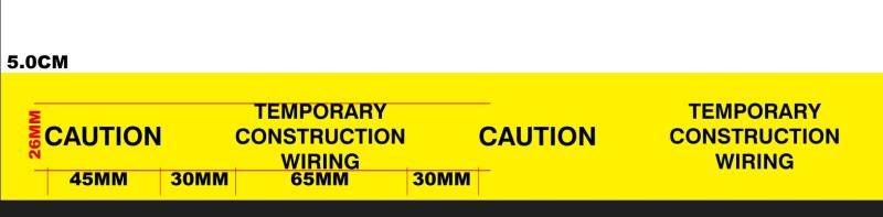 Construction Warning Tape