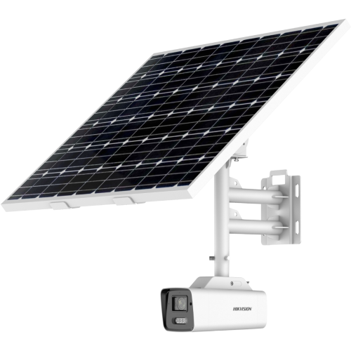 Hikvision DS-2XS6A87G1-L/C32S80 4K Colorvu Fixed Bullet Solar Power 4G Network Camera w 30AH BATTERY
